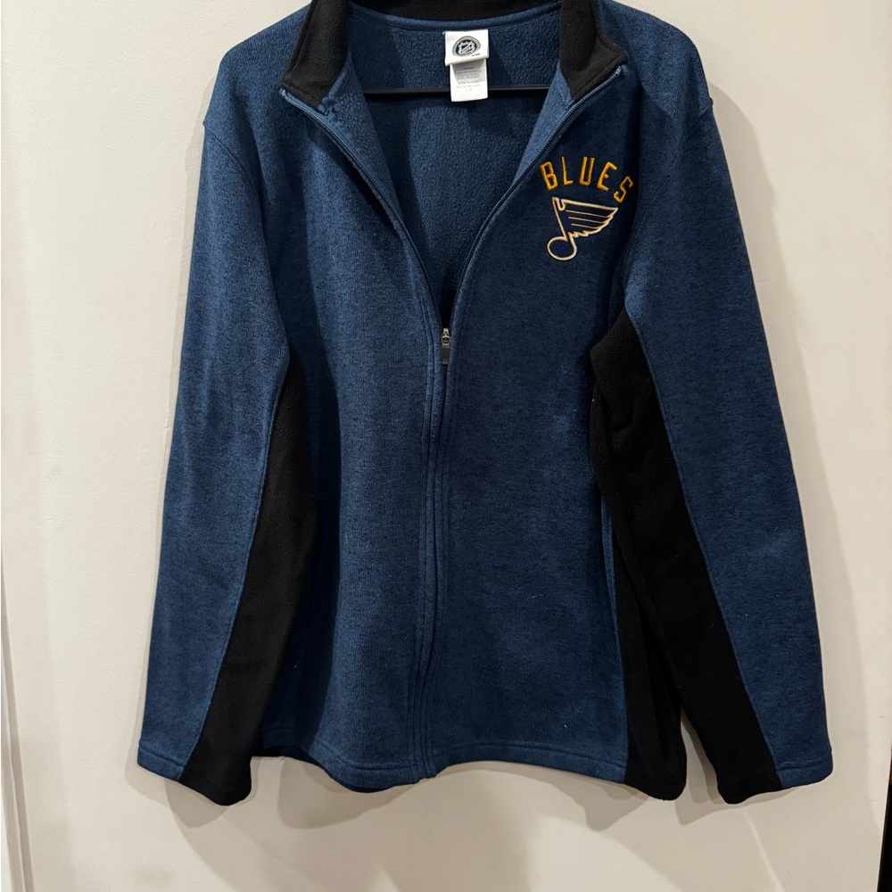 NHL Blue and Black Lightweight Jacket